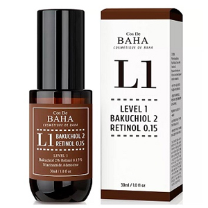 Cos De BAHA Антивозрастная сыворотка с бакучиолом и ретинолом 0,15% Bakuchiol & Retinol Serum