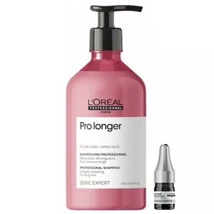 L'Oreal Шампунь для плотности длинных волос Pro Longer, 500 мл