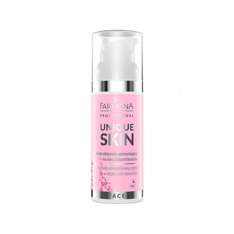 Farmona Professional Крем укрепляющий с биоретинолом, ночной, UNIQUE SKIN, 50 мл
