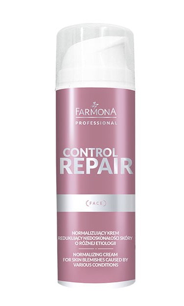 Farmona Professional Крем успокаивающий для ухода за воспаленной и раздраженной кожей лица CONTROL REPAIR, 150 мл