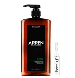 Farcom Professional Шампунь для волос для ежедневного использования ARREN PURIFY, 1000 мл + Kaaral Энергетический лосьон для волос 360 Energizing, 10 мл