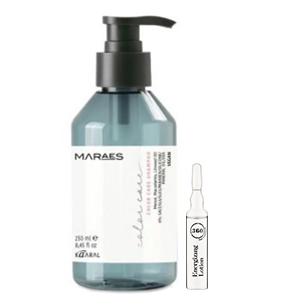 Kaaral Шампунь для окрашенных и химически обработанных волос Maraes Color Care, 250 мл + Kaaral Энергетический лосьон для волос 360 Energizing, 10 мл