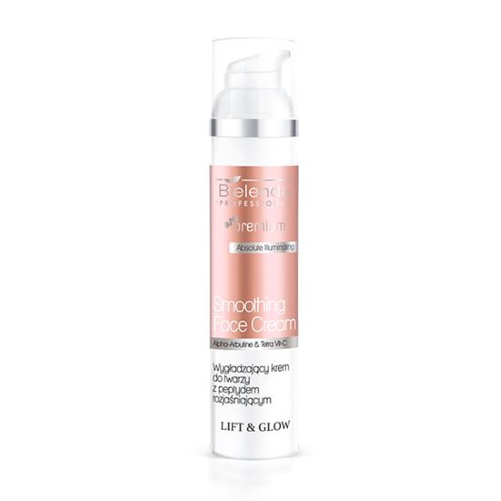 Bielenda Professional Разглаживающий крем для лица с пептидом LIFT and GLOW, 100 мл 
