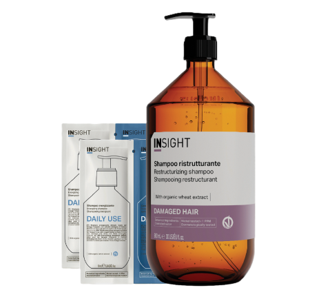 INSIGHT Микс для поврежденных волос (шампунь 900 мл)