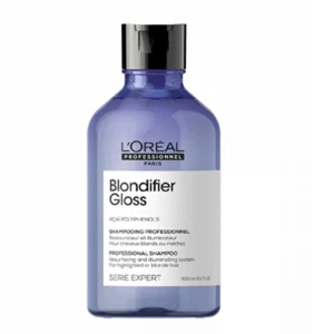 L'Oreal Шампунь для осветленных и мелированных волос BLONDIFIER GLOSS, 300 мл  