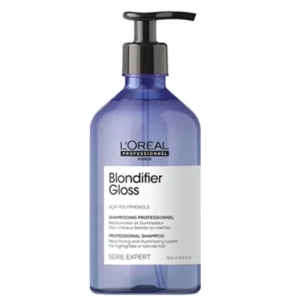 L'Oreal Шампунь для осветленных и мелированных волос BLONDIFIER GLOSS, 500 мл 
