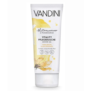 Vandini Гель для душа VITALITY Цветок Ванили & Масло Макадамии, 200 мл