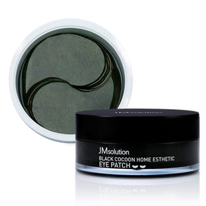 JMsolution Гидрогелевые премиум-патчи с коконом шелкопряда BLACK COCOON HOME ESTHETIC EYE PATCH, 60 шт