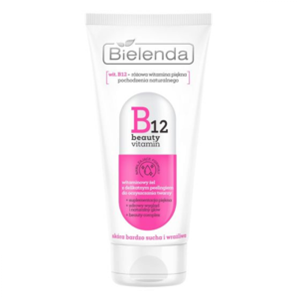 Bielenda Гель для умывания сухой и чувствительной кожи B12 Beauty Vitamin, 150 мл