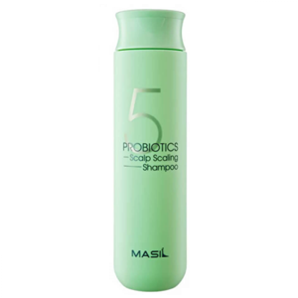 Masil Глубокоочищающий шампунь с пробиотиками 5 Probiotics Scalp Scaling Shampoo, 300 мл