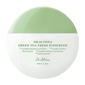 Dr. Althea Успокаивающий солнцезащитный крем Green Tea Fresh Sunscreen SPF50+ PA++++, 45 мл