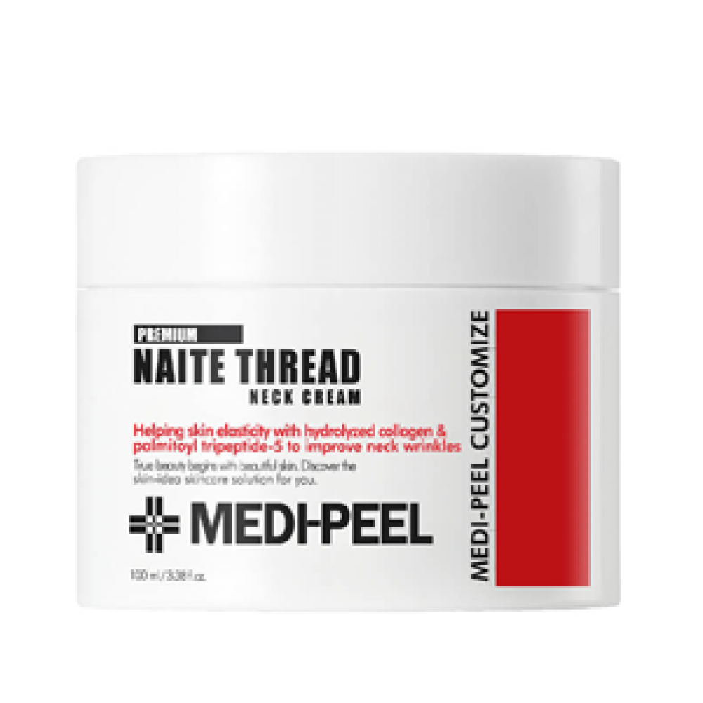 MEDI-PEEL Подтягивающий лифтинг-крем для шеи с пептидным комплексом Naite Thread Neck Cream, 100 мл
