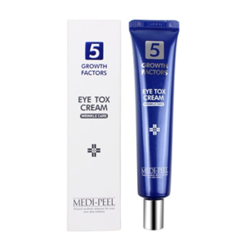 MEDI-PEEL Лифтинг-крем для век омолаживающий 5 Growth Factors Eye Tox Cream с пептидным комплексом, 40 мл