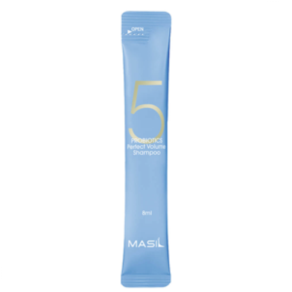 Masil Шампунь для объема волос с пробиотиками 5 Probiotics Perfect Volume Shampoo Stick Pouch, 8 мл