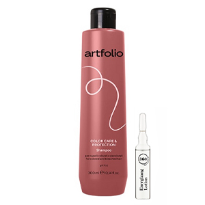 Artfolio Шампунь для окрашенных и обесцвеченных волос COLOR CARE & PROTECTION, 300 мл + Kaaral Энергетический лосьон для волос 360 Energizing, 10 мл