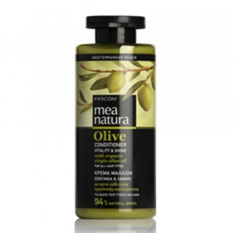 Farcom Кондиционер для всех типов волос Mea natura Olive с оливковым маслом, 300 мл