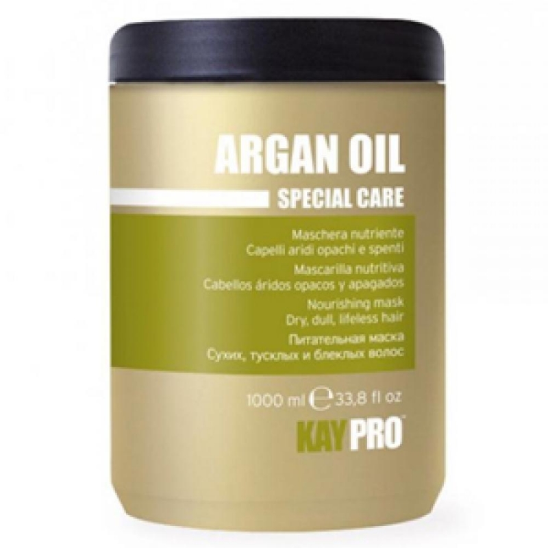 KAYPRO Маска питательная для сухих, тусклых и безжизненных волос ARGAN OIL с аргановым маслом, 1000 мл