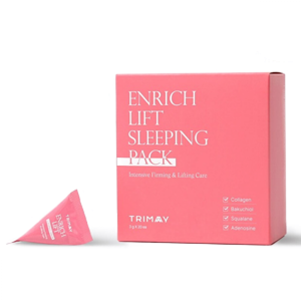 TRIMAY Ночная лифтинг-маска со скваланом Enrich-Lift Sleeping Pack, 3 мл