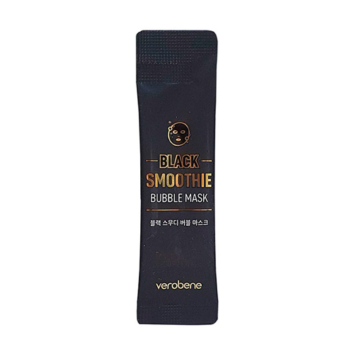 Verobene Кислородная маска смузи для лица с чёрным комплексом Black Smoothie Bubble Mask 5 гр