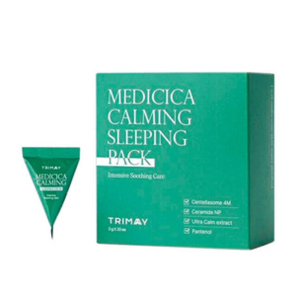 TRIMAY Успокаивающая ночная маска с центеллой Medicica Calming Sleeping Pack, 3 мл
