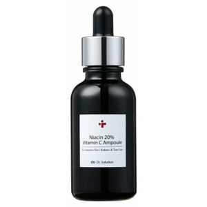 CU Skin Антивозрастная ампула для ровного тона с ниацинамидом Dr.Solution Niacin 20% Vitamin C Ampoule, 30 мл