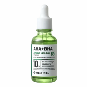 MEDI-PEEL Сыворотка с кислотами 10% и Cica-Nol 12% AHA BHA Amino Cica-Nol B5 Ampoule, 30 мл