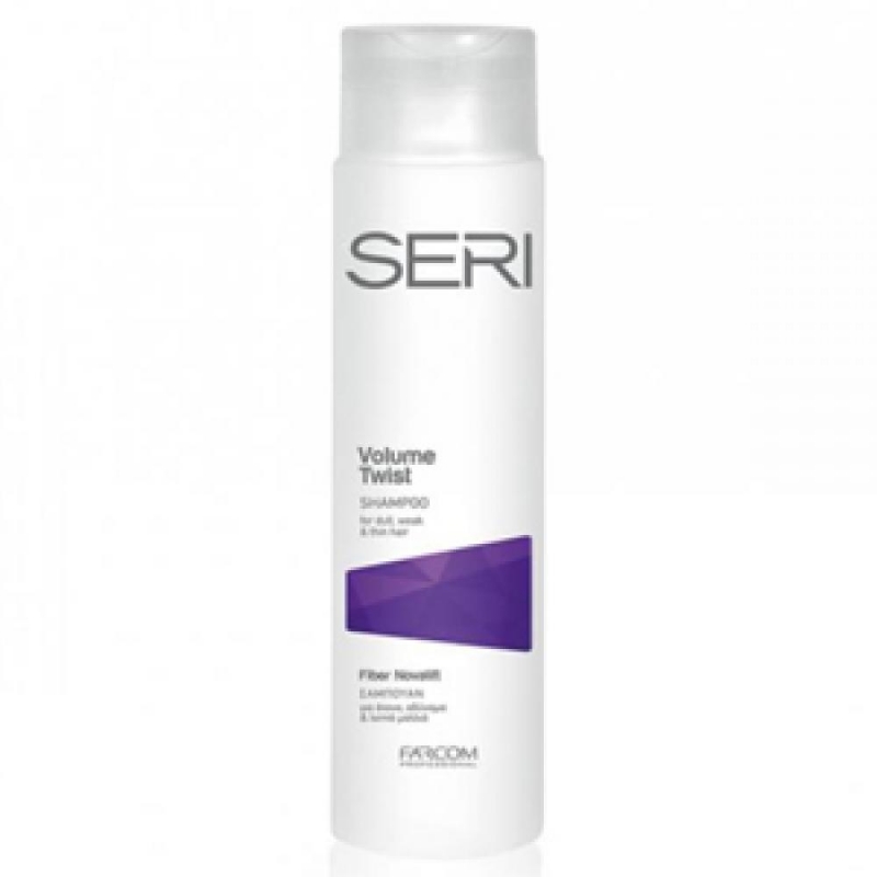 Farcom Professional Шампунь придающий объем для тусклых, слабых и тонких волос Seri Volume Twist, 300 мл