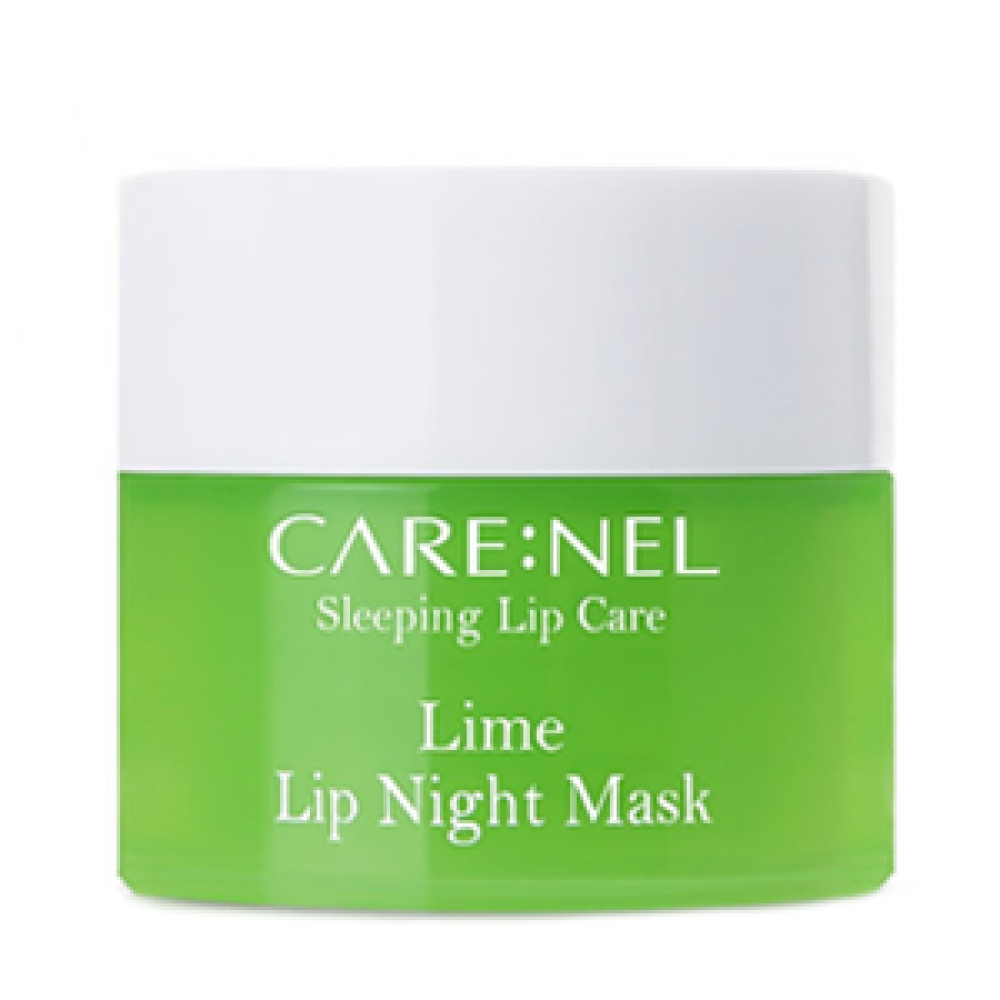 CARENEL Ночная маска для губ Lime Lip Night Mask с лаймом, 5 гр 