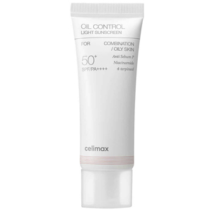 Celimax Лёгкий солнцезащитный крем для жирной кожи Oil Control Light Sunscreen SPF50+ PA++++, 40 мл