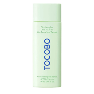 TOCOBO Успокаивающая солнцезащитная сыворотка SPF50+ PA++++ Cica Calming Sun Serum, 50 мл