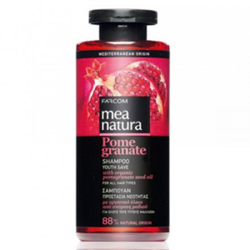 Farcom Шампунь для всех типов волос Mea natura Pomegranate с маслом граната, 300 мл