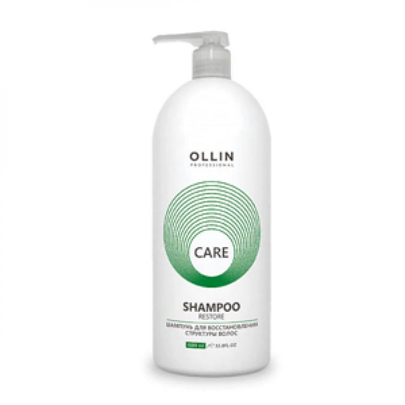 OLLIN Шампунь для восстановления структуры волос Care, 1000 мл