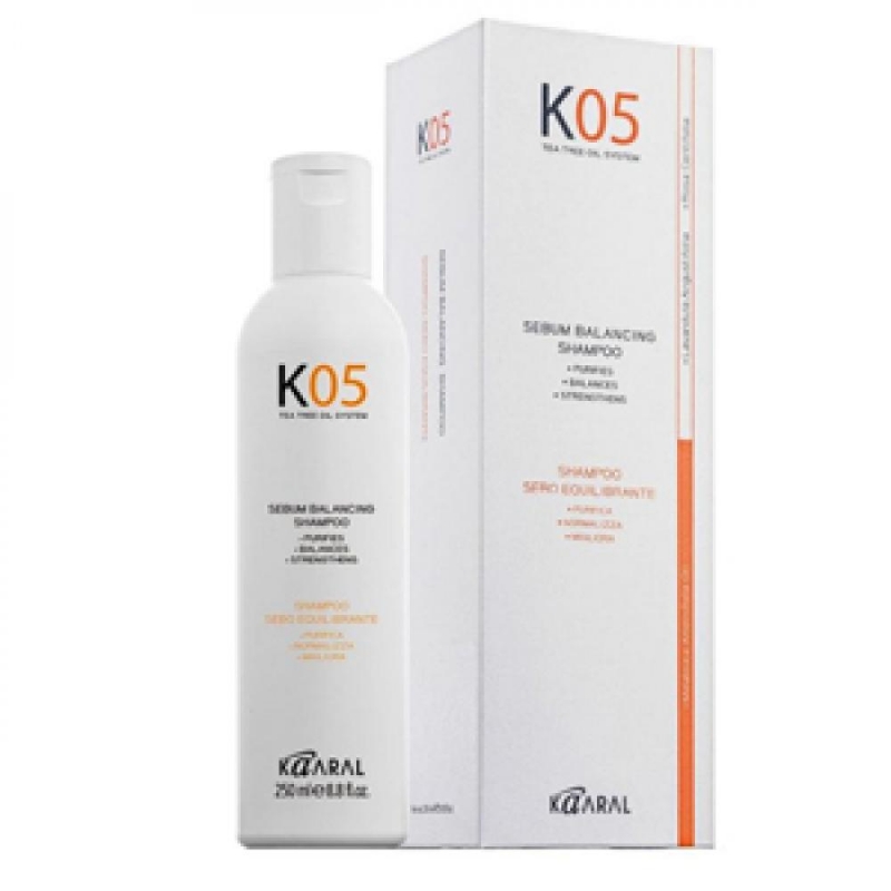 Kaaral K05 Sebum Balancing Shampoo Шампунь для восстановления баланса секреции сальных желез, 250 ml