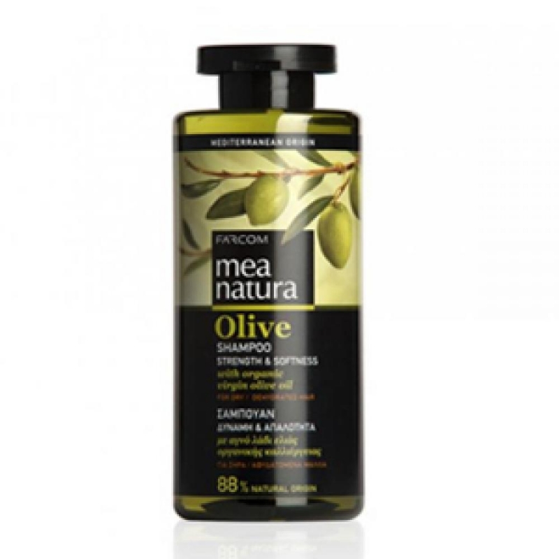 Farcom Шампунь для сухих волос Mea natura Olive с оливковым маслом, 300 мл