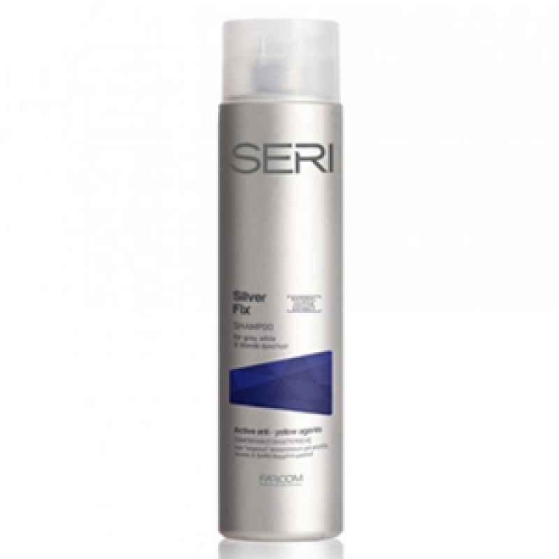 Farcom Professional Антижелтый шампунь для светлых, осветленных и седых волос Seri Silver Fix, 300 мл