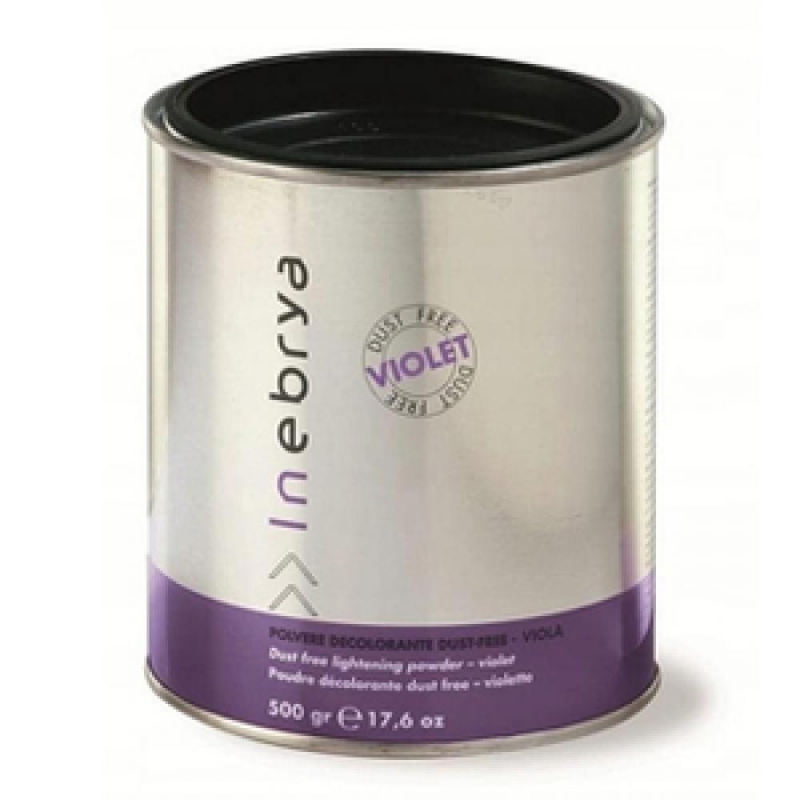 Inebrya Пудра обесцвечивающая фиолетовая Bleaching Powder Violet, 500 гр