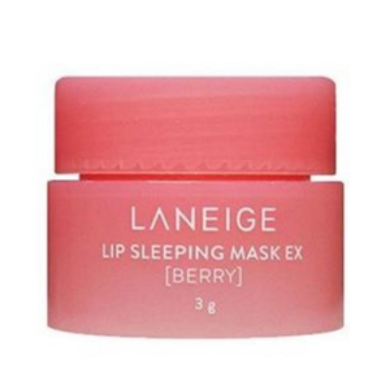 Маска для губ ночная LANEIGE Lip Sleeping Mask Berry с маслом ши, 3 гр