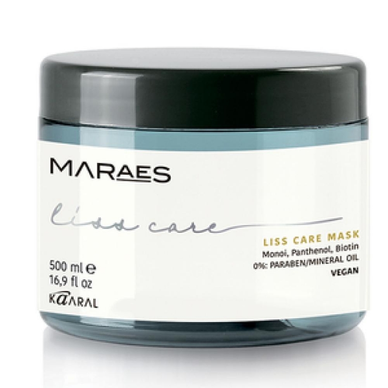 Kaaral Маска разглаживающая для прямых волос Maraes Liss Care, 500 мл