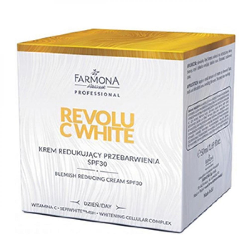Farmona Professional Крем выравнивающий тон кожи SPF 30 REVOLU C WHITE дневной, 50 мл
