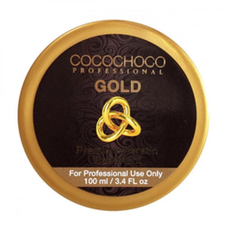 COCOCHOCO Средство для восстановления и кератинового выпрямления волос Gold, 100 мл