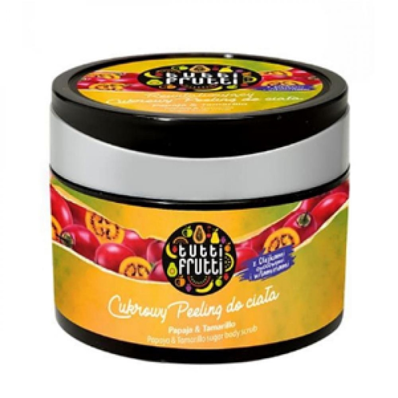 Farmona Сахарный скраб для тела Tutti Frutti Папайя и тамарилло, 300 гр