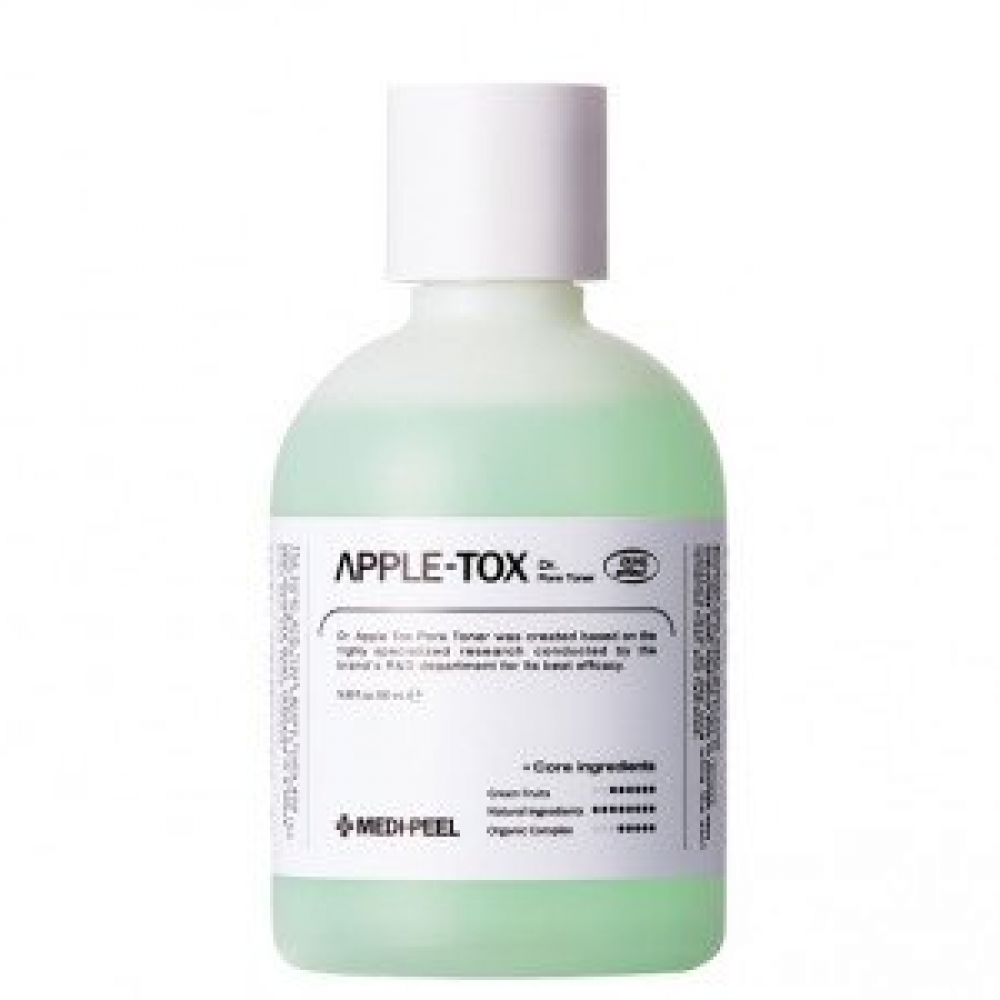 MEDI-PEEL Пилинг-тонер с ферментированными экстрактами Dr.Apple-tox Pore Toner, 500 мл