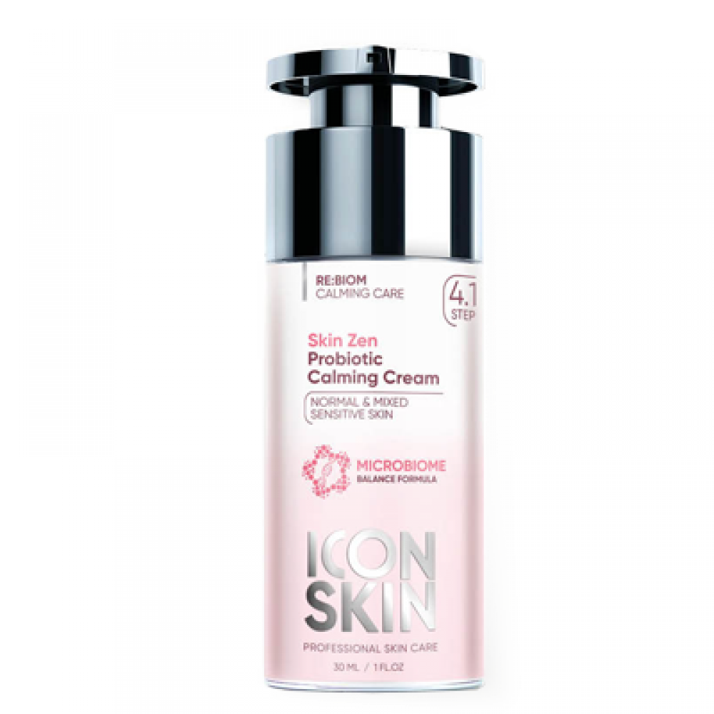 ICON SKIN Успокаивающий крем Skin Zen с пробиотическим комплексом, 30 мл