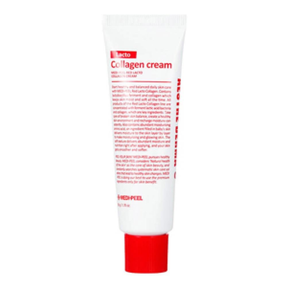 MEDI-PEEL Укрепляющий крем Red Lacto Collagen Cream с коллагеном и лактобактериями, 50 мл