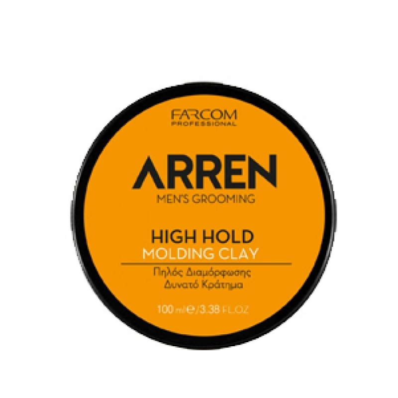 Farcom Professional Глина для укладки волос сильной фиксации ARREN, 100 мл