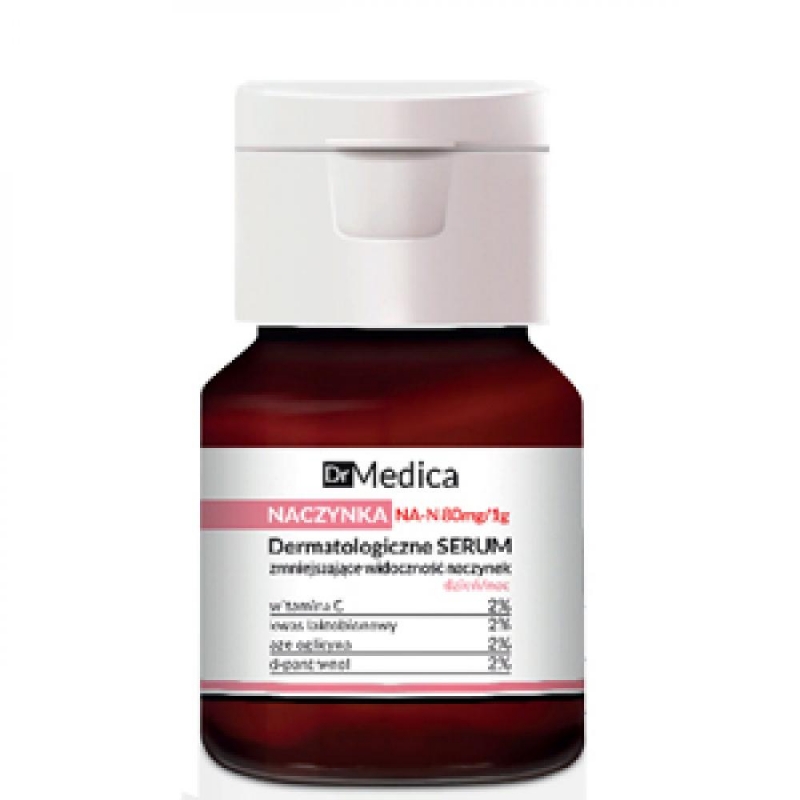 Bielenda Сыворотка для лица уменьшающая видимость капилляров Dr Medica Capillary Skin день/ночь, 30 мл