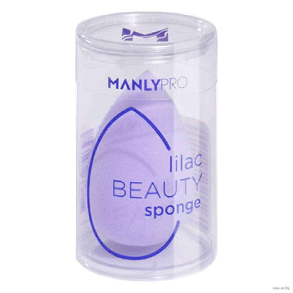 Manly PRO Спонж для макияжа безлатексный лиловый 
