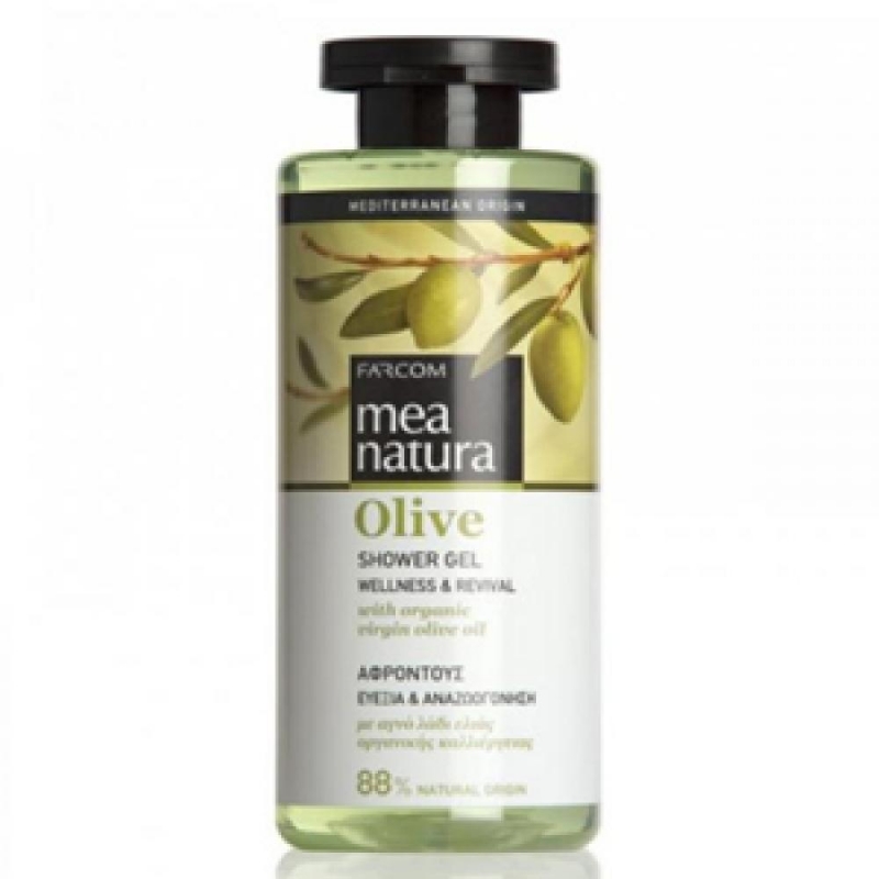 Farcom Гель для душа Mea natura Olive с оливковым маслом, 300 мл