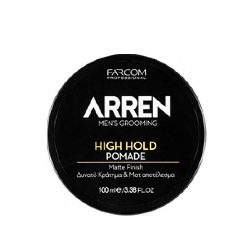 Farcom Professional Помада для укладки волос сильной фиксации с матовым финишем ARREN, 100 мл