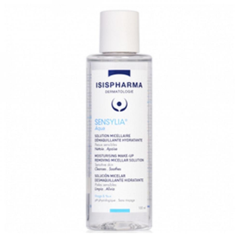 ISISPHARMA Мицеллярная вода увлажняющая для снятия макияжа для чувствительной и обезвоженной кожи Sensylia Aqua, 100 мл